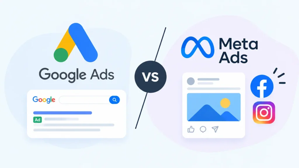 Google Ads and Meta Ads